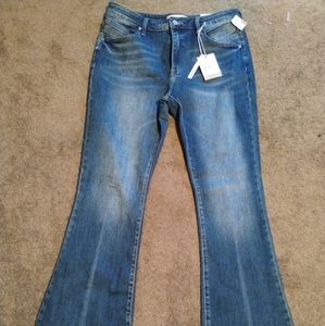 New KanCan high rise flare jeans size w31/L33